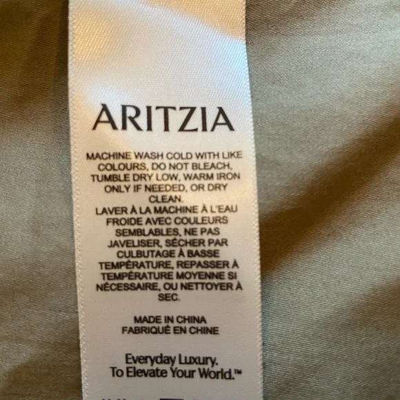 Aritzia Wilford CruiseLine Aria Button-Front V-Neck Vest Mini Dress - Picture 9 of 10
